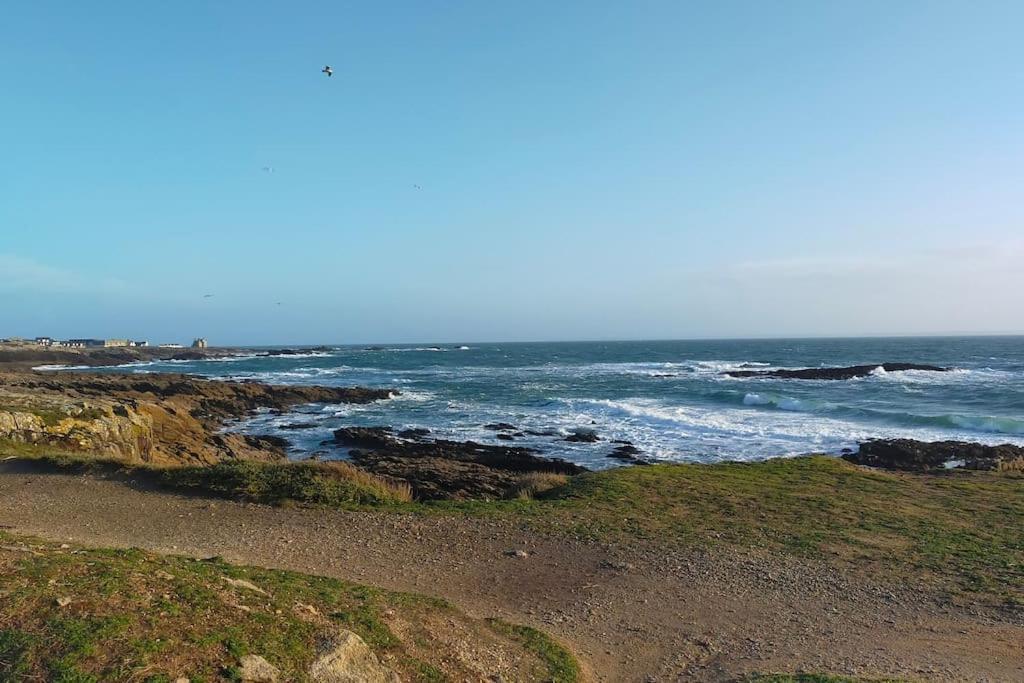T2 Neuf Au Pied De La Plage Saint-Pierre-Quiberon Exteriér fotografie